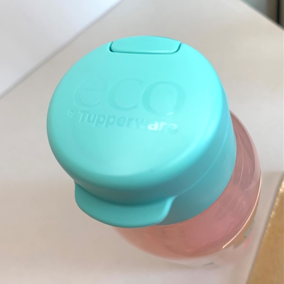 New TUPPERWARE Pink Crossbody Case/lunch bag & Tropical 25 OZ Eco Water Bottle - Picture 16 of 16